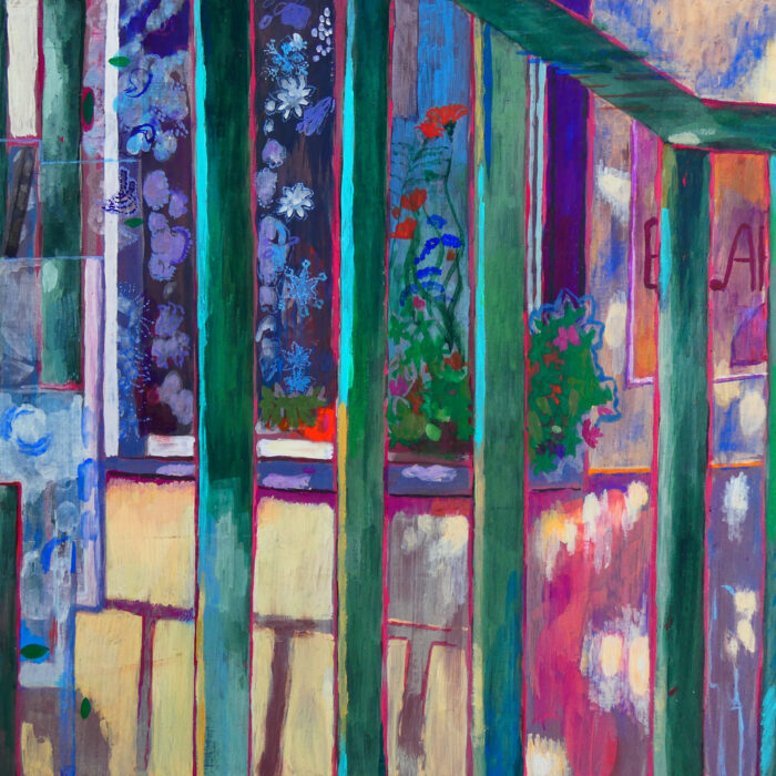 Eladó házemlék 2023-2025, tojástempera, rétegel